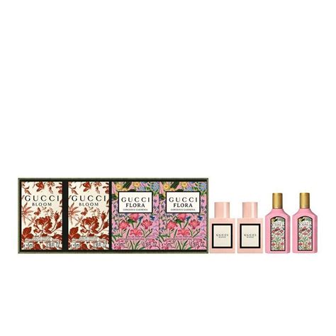 gucci mini sets|Gucci flora miniature set.